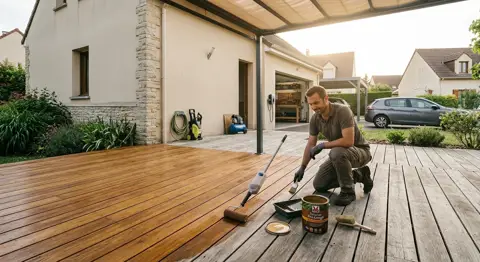 Comment entretenir une terrasse en bois et prolonger sa durée de vie - TravauxChezMoi